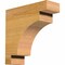 Ekena Millwork Mediterranean Rough Sawn Rafter Tail, Western Red Cedar, 4"W x 12"H x 12"L RFT04X12X12MED00RWR - alternate 1